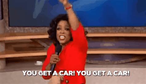 Make Oprah You Get A Car gif memes in seconds with Piata Farms - the free, lightning fast online animated gif maker. . You get a car oprah gif